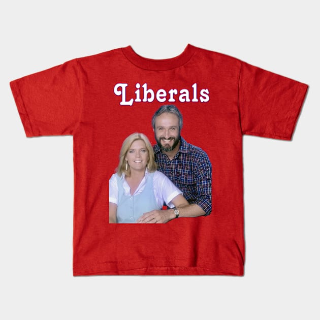 Liberals Kids T-Shirt by Gen-X Memories